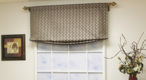 Faux Roman Shade Valance