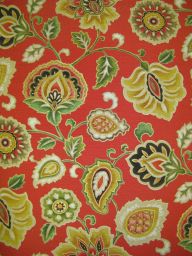 Atherton Umbria Red Fabric