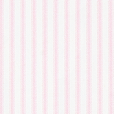 Classic Ticking Pink Fabric