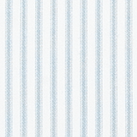Classic Ticking Weathered Blue Fabric