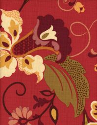 Filomena Garnet Fabric