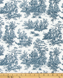 Jamestown Navy Fabric Per Yard