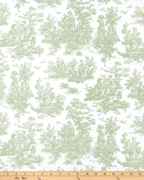 Jamestown Sage Fabric Per Yard