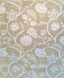 Marissa Pebble Embroidered Fabric Per Yard