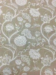 Marissa Stone Embroidered Fabric Per Yard