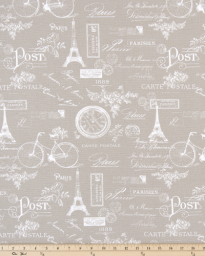 Paris (France) Ecru Fabric Per Yard