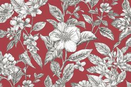 Uma Claret Fabric Per Yard