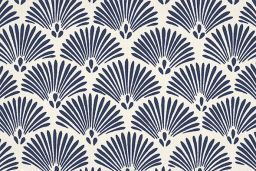 Luella Navy Fabric Per Yard