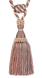 Single Braided Tassel Tieback #3317-13