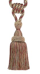 Single Braided Tassel Tieback #3390-10