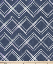 Colton Space Blue Fabric Per Yard