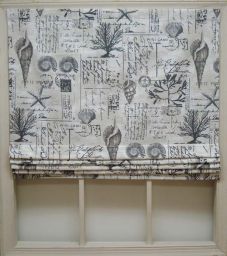 Faux Flat Roman Shade