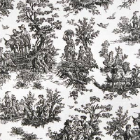 Jamestown Black Fabric Per Yard