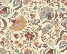 Alice Apricot Fabric