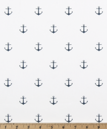 Mini Anchor Fabric Per Yard