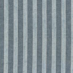 Montaro Stripe Indigo Fabric Per Yard