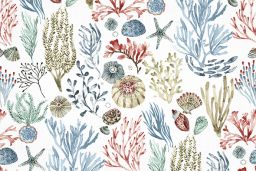 Montauk Coral Fabric