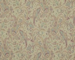 Baku Paisley Mulberry Fabric