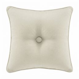 Corded Center Button Pillow