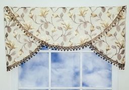 Lindsey Cream Eclipse Valance