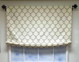 Faux Casual Roman Shade