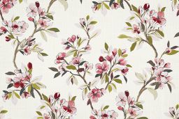 Imara Coral Fabric Per Yard
