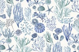 Montauk Delft Fabric