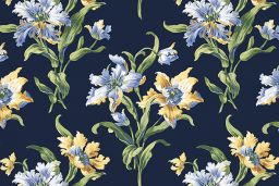 Odina Marine Fabric Per Yard
