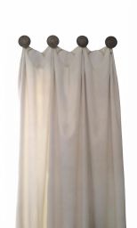 Pleated Drape Panel with Loops
