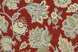 Senna Crimson Fabric