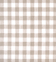 Buffalo Plaid Ecru Fabric