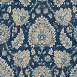 Castleford Indigo Fabric Per Yard