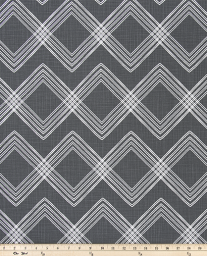 Colton Black Flame Fabric