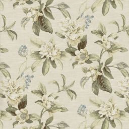 Magnolia Tree Pearl Fabric Per Yard