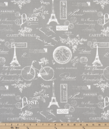 Paris (France) Steam Fabric Per Yard