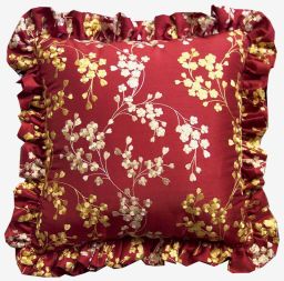 Ruffled Pillow