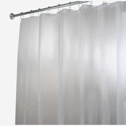 Vinyl Shower Curtain Liners, Thick Clear Vinyl Shower Curtain